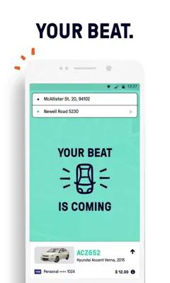 Beat - Ride app android App screenshot 2